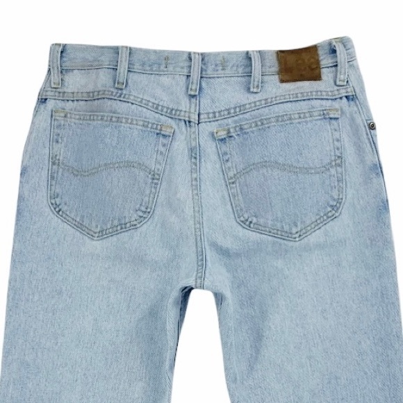 Vintage Lee Light Blue Wash Jeans Regular Fit - Picture 5 of 15